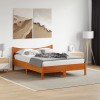 VidaXL Cadru pat fără saltea, maro ceruit, 120x200 cm, lemn masiv pin 844732