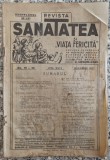 Revista Sanatatea si ,,Viata Fericita"// decembrie 1929