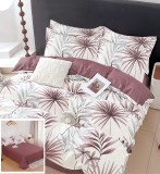 Lenjerie Pat Olivia Sf051, Bumbac, 4 Piese, Fara Elastic, Alb, Imprimeu