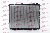 Radiator racire Toyota Land Cruiser 300 20; motor 4.0 V6, cu benzi de finisare laterale, dimensiuni [mm] 708x565x36; 1640031B91; SRLine, aftermarket