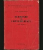 Elemente de Contabilitate - Gheorghe Crețoiu, Facultatea de Drept București - Carte Contabilitate