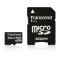Card Transcend microSDHC 8GB Class 10 cu adaptor SD