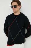 Cumpara ieftin PS Paul Smith pulover barbati, culoarea negru