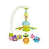 Cumpara ieftin Carusel muzical patut bebelusi Kidprotect&reg; Easy Breezy Zoo, portabil, clema detasare, sunete si lumini,