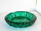 Cumpara ieftin Scrumiera semicristal, verde smarald - Cendrier Prisme - Luminarc, Franța