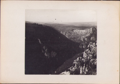 HST G27N Valea Carașului văzută dinspre Platoul Iabalcea 1921 foto