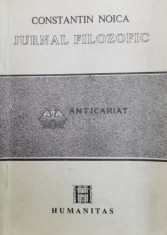 Jurnal filozofic - 1990 - Constantin Noica ($Z67)