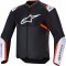 MBS JACKET T-SPS AIR V2 BLK/WHT/RED FLUO 3XL, Cod Produs: 28207126PE