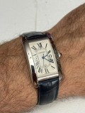 CEAS AUR alb 18k - CARTIER TANK Am&eacute;ricaine XL - Ref. 1741- 20-Year Service Award Edition - RAR - NOU !