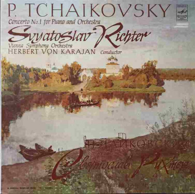 Disc vinil, LP. CONCERTO NO. 1 FOR PIANO AND ORCHESTRA-P. Tchaikovsky, Svyatoslav Richter, Vienna Symphony Orche foto