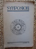SYMPOSION ANUL I NR 2 DECEMBRIE 1938