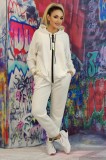 P797-2 Trening fashion din bluza cu imprimeu si pantaloni lungi