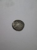 Turcia/Imperiul Otoman 1 Akce 1481 Baiazid al II-lea mini monedă din argint,diametrul=11 mm,greutate=0,70 grame