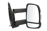 Oglinda exterioara Citroen Jumper 06-/14-; Fiat Ducato 06-/14-; Peugeot Boxer 06-/14-; dreapta, ajustare electrica, ECE, carcasa neagra, convexa, cro