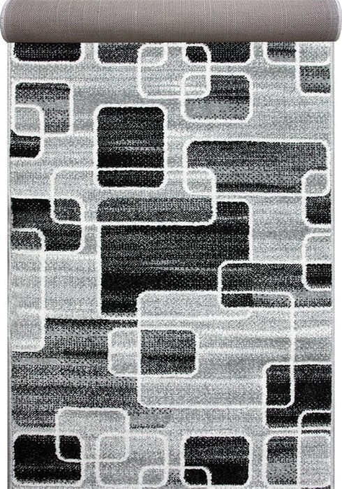 Traversa Covor, Cappuccino 16402, Gri, Latime 100 cm, Diverse Lungimi, 1700 gr/mp