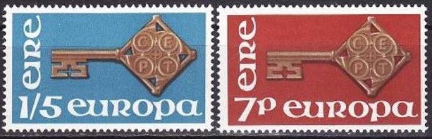 C4467 - Irlanda 1968 - cat.nr.203-4 neuzat,perfecta stare