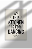 Kitchen_21|Poster de perete pentru bucătărie, citate amuzante despre gătit, imprimare digitală pe p&acirc;nză, artă pentru casă fără ramă | A3 (29.7 x 42 cm