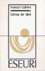 Lirica de Idei - Panait Cerna - Editura Univers, 1974 - Eseuri, Biografie, Carte Beletristica