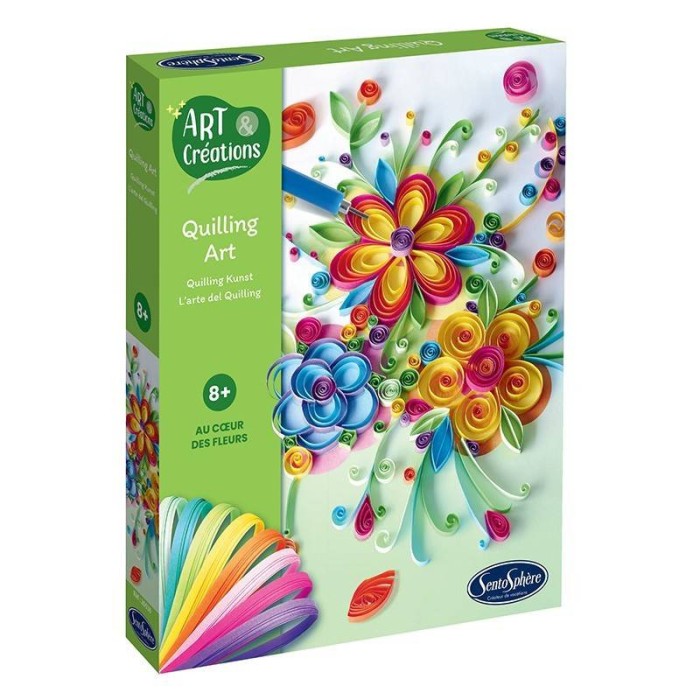Pachet Kit Creativ Quilling si Origami in lumea florilor