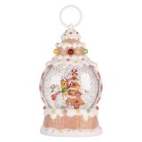 Cumpara ieftin Decoratiune Craciun muzicala polirasina cu led II 13x8x22 cm