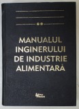 MANUALUL INGINERULUI DE INDUSTRIE ALIMENTARA , VOLUMUL 2 , coordonator CONSTANTIN BANU , 1999, PREZINTA PETE PE BLOCUL DE FILE