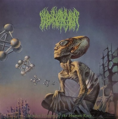 Blood Incantation Hidden History of the Human Race Black Silver Glitter LP (vinyl) foto