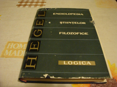 Hegel - Logica - 1962 foto