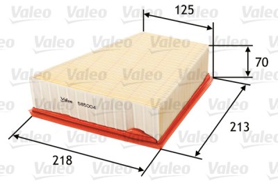 VALEO 585004 Filtru aer foto