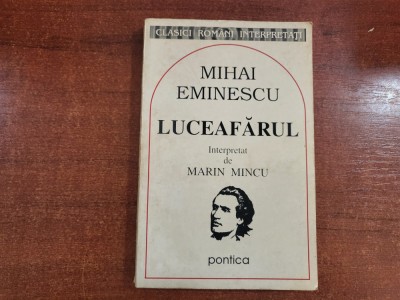 Mihai Eminescu.Luceafarul interpretat de Marin Mincu foto