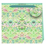Punga de cadou - Large - Morris&amp;Co - Strawberry Thief Spring | Penny Kennedy