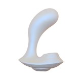 Vibrator Rosy Dual Head Alb