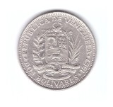 Moneda Venezuela 2 bolivares 1967, stare buna, curata