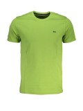 Cumpara ieftin Tricou barbati, cu mini logo, Slim fit, Verde deschis, XL