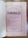 Calendarul Romanului pe anul 1866 eidtat de C. A. Rosetti, Bucuresti 1866