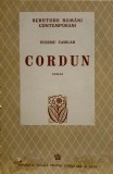 Eusebiu Camilar, romanul Cordun, București, 1938