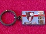 Breloc metalic fotbal - SEVILLA FC (Spania)