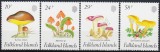 Falkland Islands 1987 - Ciuperci, serie neuzata