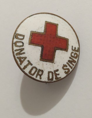 Insigna - Donator de sange foto