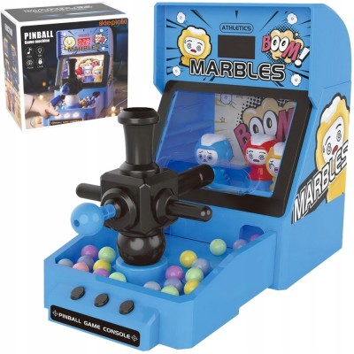 JOC DE MASĂ ELECTRONIC PINBALL PENTRU COPII FLIPPER MINI SKILL GAME foto