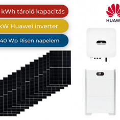 Pachet / Kit de sistem solar MPPT cu energie solară alimentat de insulă Victron Energy EASYSOLAR-II 48V 5000VA / 4000W 2x PYTES E-BOX Energy Storage 1