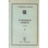 O frunza-n poarta