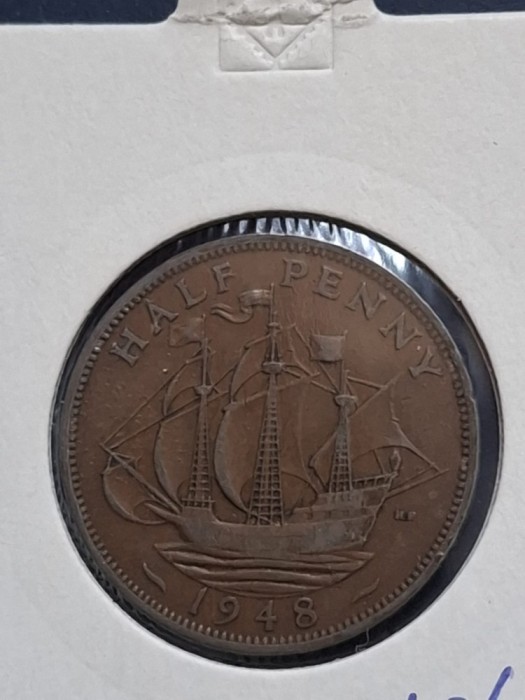 Half penny 1948