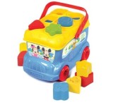 Jucarie de sortat forme Clementoni, autobuzul lui Mickey