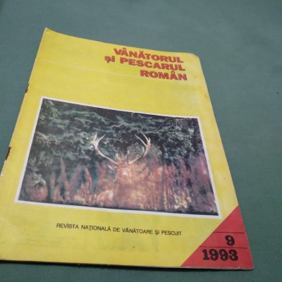 REVISTA VANATORUL SI PESCARUL ROMAN NR.9 1993 foto