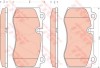 Set placute frana,frana disc MERCEDES E-CLASS (W211) (2002 - 2009) TRW GDB1733