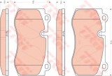 Set placute frana,frana disc MERCEDES S-CLASS Cupe (C216) (2006 - 2013) TRW GDB1733