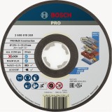 Bosch PRO Multi Material X-LOCK - Disc taiere multimaterial 125x22.2x1 mm 1 buc