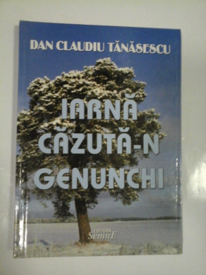 IARNA CAZUTA-N GENUNCHI - DAN CLAUDIU TANASESCU - ( autograf si dedicatie ) foto