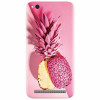 Husa silicon pentru Xiaomi Redmi 5A, Pink Pineapple