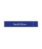 Banda Elastica Fitness Avansati, Yoga, Pilates, Aerobic - Rezistenta X-Heavy, 30cm x 4.8cm, Albastru